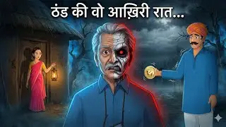 ठंड की वो आख़िरी रात&hellip; | Scary Tau Ji Horror Story | True Village Ghost Story animated 