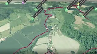 Hackness (North Yorkshire) - 3D fly-through