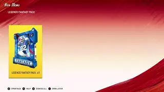 Free Legends fantasy pack Opening (Madden 20)