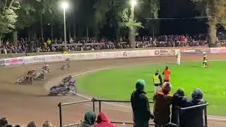 Speedway Dohren 2023 Heat 10 Lahti, Deddens, Timo Wachs, Pedersen