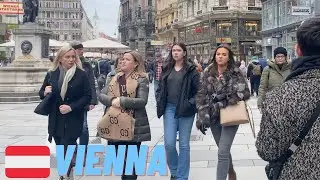 🇦🇹 VIENNA AUSTRIA 2023 [WALKING TOUR] BEST LUXURY BRANDS | Famous Shopping Street