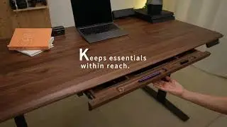 Transform Your Home Office with the Pesk Pro Sit-Stand Desk | Ultimate Comfort & Productivity