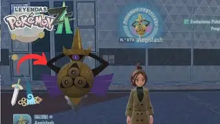 C&oacute;mo conseguir a AEGISLASH!! (Evolucionar a Honedge) - Pokemon leyendas ZA  - F&aacute;cil y r&aacute;pido