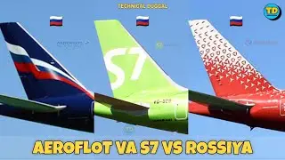 Aeroflot Vs S7 Airlines Vs Rossiya Airlines Comparison 2023! 🇷🇺 Vs 🇷🇺 Vs 🇷🇺