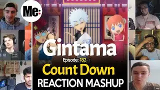 Character Poll Arc : Count Down | Gintama 銀魂 Episode 182 | REACTION MASHUP