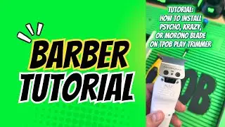 How to Install Psycho/Krazy Blade on TPOB Trimmer