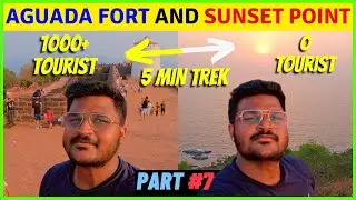 I FOUND GOA's SECRET SUNSET POINT near AGUADA FORT with No Tourists !!