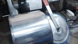Como fazer polimento em panelas de alumínio, na politris de bancada 