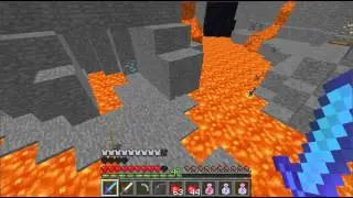 Let's Play Minecraft 83: Grabbing Hellishmonkey's nether star
