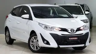 TOYOTA YARIS 1.5 AUTOM&Aacute;TICO com s&oacute; 36.600 KM &agrave; venda por BEM MENOS DE 90 MIL na Rodrigo Autom&oacute;veis!
