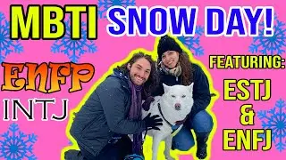 An MBTI Snow Day! ENFP + INTJ + ESTJ + ENFJ = Snowy Mischief