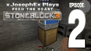 StoneBlock 3 - Episode 2 - Millstone & Cobble Gen!