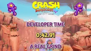 Crash 4 Developer Times: A Real Grind In 0:42.91