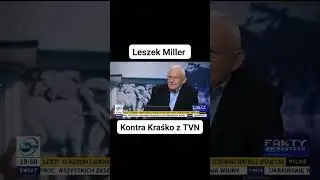 Premier Leszek Miller miażdży redaktora Kraśko w studio TVN-u. #polska #miller #tvn #polityka