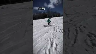 If you have not ski yet, you should definitely give it a chance. #skiseason #skilife#snowtrip#skiing