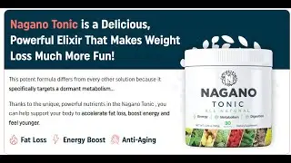 🌟 TRANSFORM YOUR BODY WITH NAGANO LEAN BODY TONIC 🌟