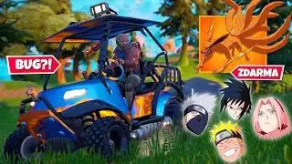 NARUTO ODMĚNY + PŘ&Iacute;BĚHOV&Eacute; &Uacute;KOLY VE FORTNITE