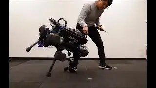 Recovery Controller for a Quadrupedal Robot using Deep Reinforcement Learning