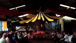Medieval Banquet - Trapeze & Fire Performance - Northcote Horses