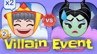 Cinderella Villain Event on Disney Emoji Blitz played with Flora the lucky emoji