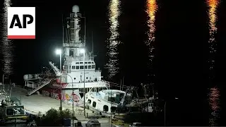 Aid ship returns to Cyprus port after charity workers killed in Gaza