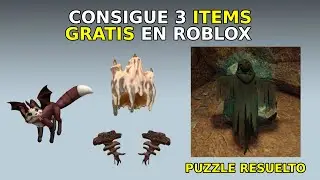 HOW TO SOLVE THE SECOND PUZZLE AND GET 3 FREE ITEMS IN ROBLOX | HALLOWEEN SPOTLIGHT