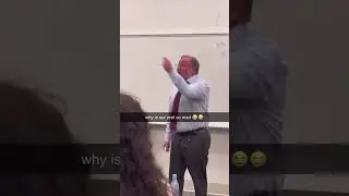 Злой профессор теряет контроль над студентами 😂