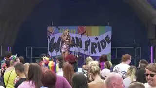 Taste by Sarah as Sabrina Carpenter at Wigan Pride 2025