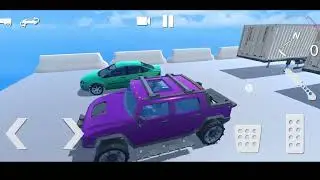 Car Crash Simulator Free Fall Stage | Extreme Car Destruction & Realistic Physics Test