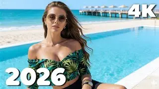 Deep Chill Tropical House 2026 🌴 Feel the Summer Vibes 4K | Deep Fluxora