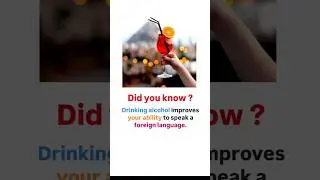 Did You Know??🤔🤔 #shorts #knowledge #drink #alcohol #know #language #foreign