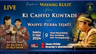 🔴LIVE Wahyu Purba Sejati | Ki Cahyo Kuntadi BT Jo Klithik & Jo Kluthuk 11 Mei 2024 | Tulungagung