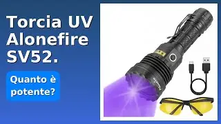 RECENSIONE (2025) : Torcia UV Alonefire SV52.. DETTAGLI ESSENZIALI