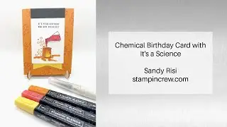 Chemical Birthday Card with It's A Science