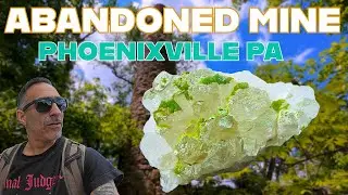 Exploring an Abandoned Mine in Phoenixville, PA | Quartz Crystals & Pyromorphite Found!