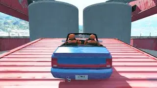 Beamng Drive - Impossible Car Jumps