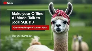 Make Your Offline AI Model Talk to Local SQL &mdash; Fully Private RAG with LLaMA + FAISS