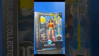 Wonder Woman CHASE platinum Dc Multiverse Mcfarlane Collectors Edition #explore#toys#toyhunt#fyp#toy