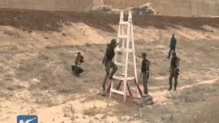 Chinese police SWAT team show anti-terror skills in Jordan