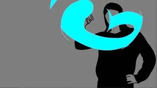 Magic -fire ball magic  - rotoscoping animation