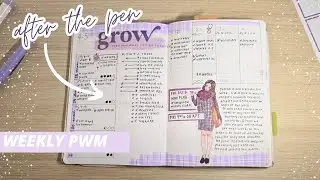 BUJO TRAVEL WEEK LAYOUT + PRODUCTIVITY TIPS