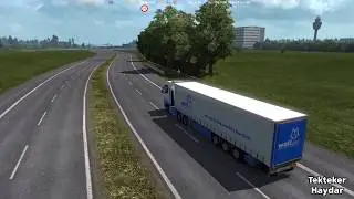 ETS2 1.35 DX11 - Rusmap 1.9 Moskova'da kısa bir gezi