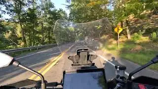 Mohawk Trail leaving Country Aire Campground