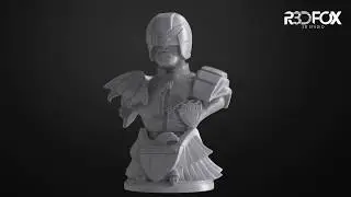 R3DFox Studio 3D Scanning -  Dredd