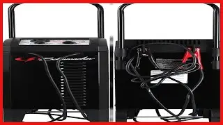 Reliable 12V/6V Manual Wheel Charger with Extended Reach and Timer