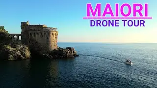 Maiori, Italy  2023  -Drone Walking Tour - [4K HDR]  #maiori  #amalficoast #dronevideo