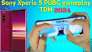 Sony Xperia 5 PUBG mobile test | Gyro test Battery test | Gameplay TDM