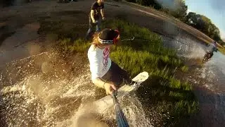 Летний сноубординг. Фрирайд по песку и воде! Amaising Sandboarding & Beach Boarding