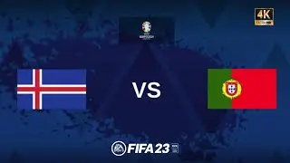 FIFA 23 | Iceland vs Portugal | Qualyfying Euro 2023 | PS5 &trade; [4K60fps]