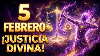 ¡POR FIN SE HACE JUSTICIA, SAGITARIO! 🏹 5 DE FEBRERO: El UNIVERSO te paga hoy tu DEUDA KÁRMICA 💸✨🙏⚠️